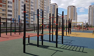 Спортплощадки и детские городки создали для жителей ЖК «Мкр. Немчиновка»